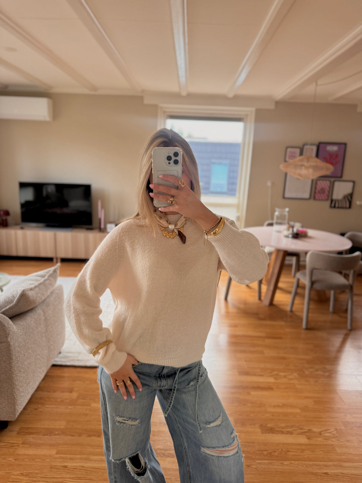 Base knit - offwhite