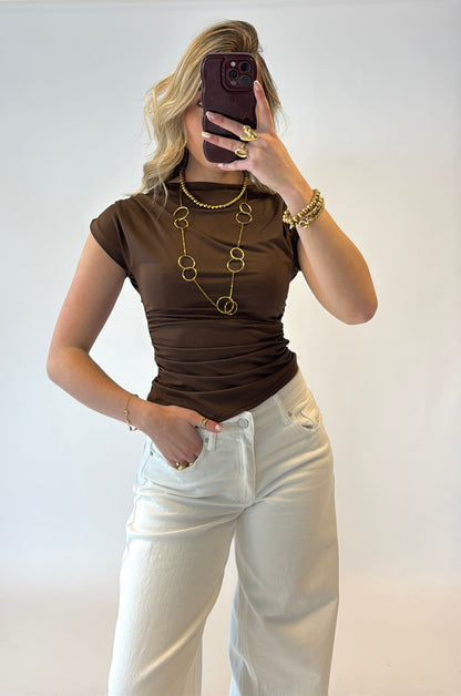 Nova top - bruin