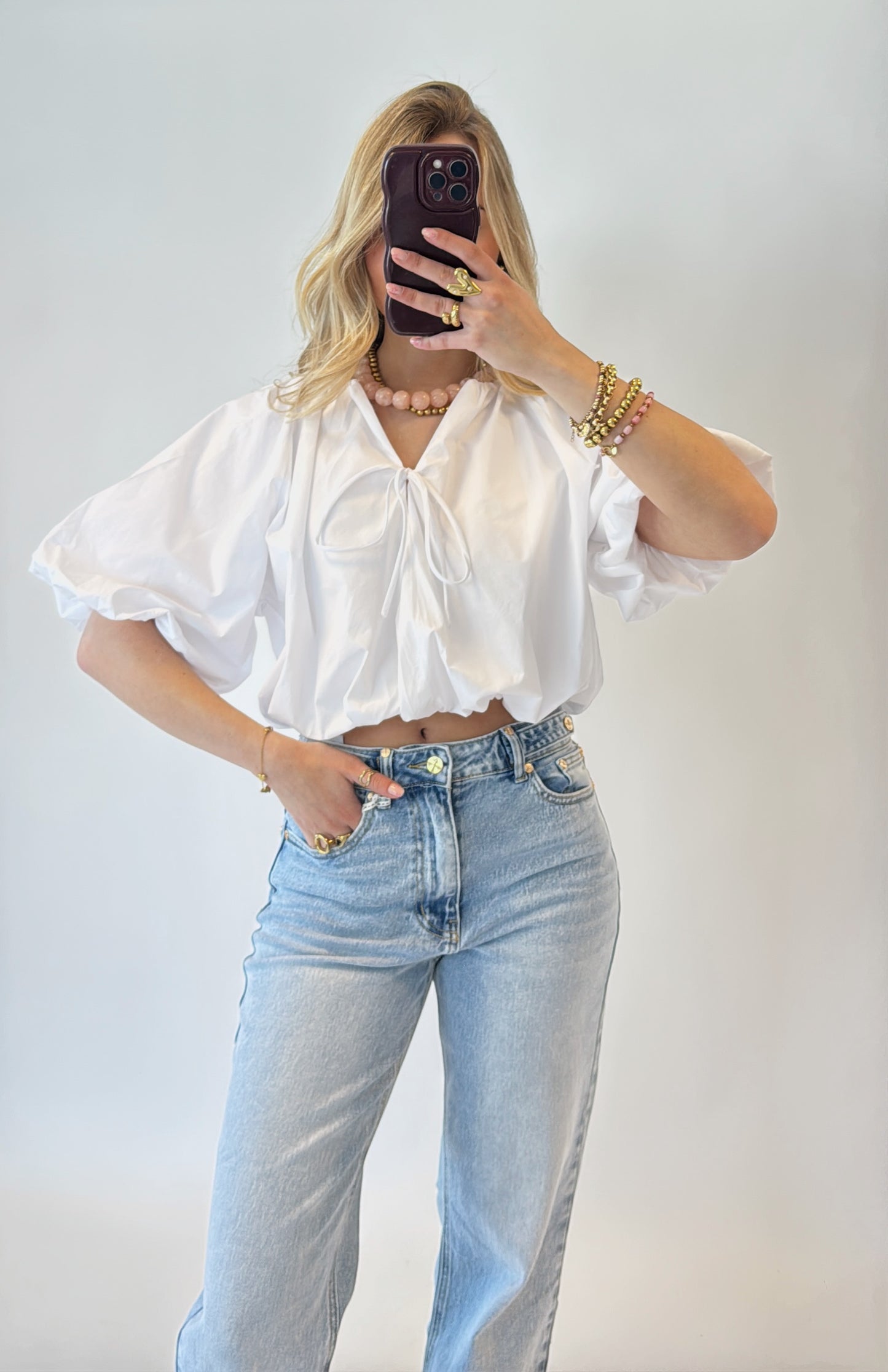 Nola blouse - wit