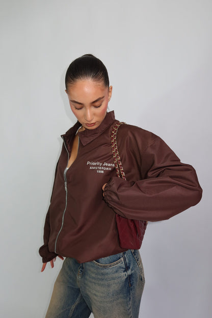 Priority windjacket - bruin