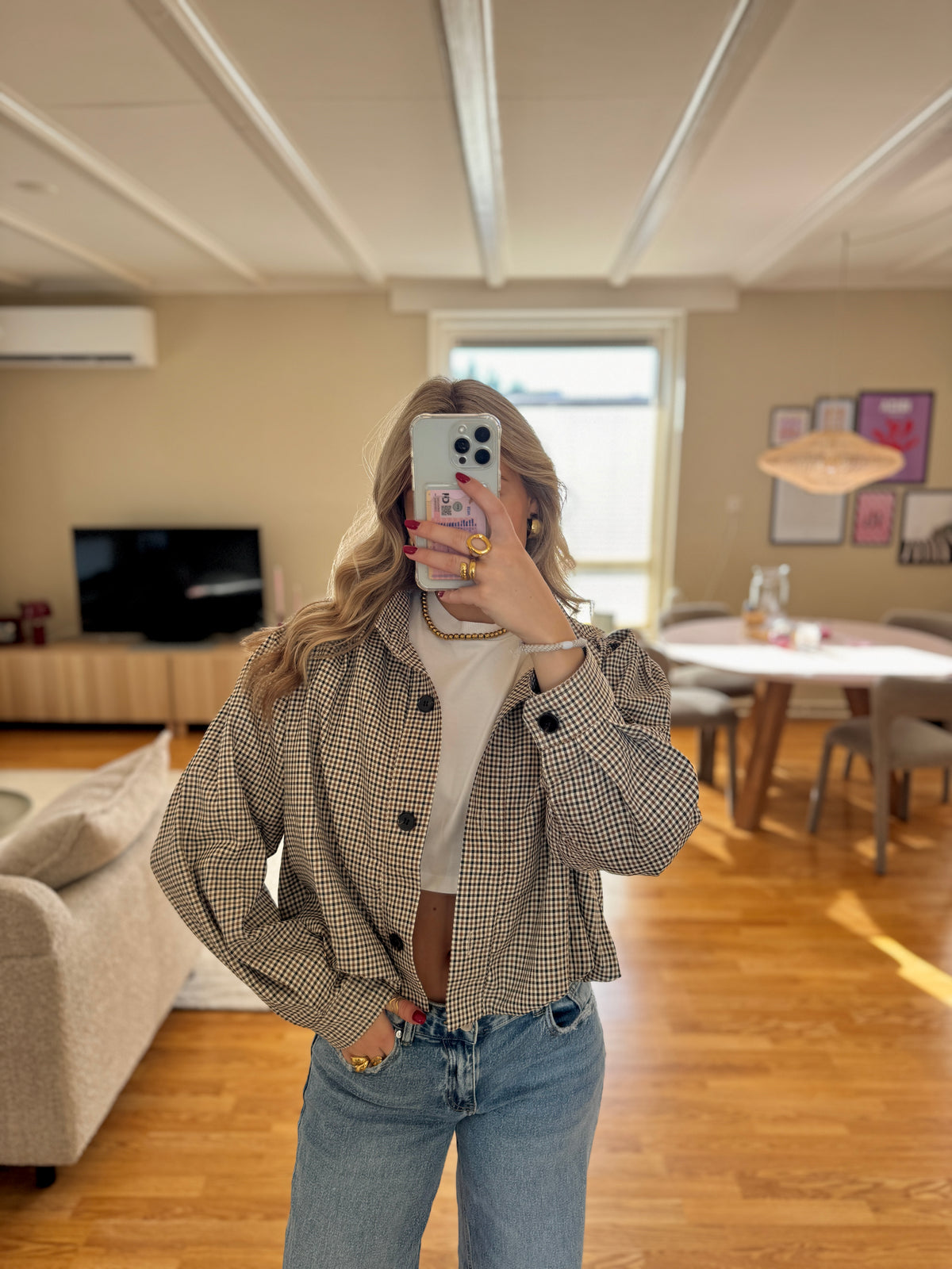 Lottie jacket - geruit