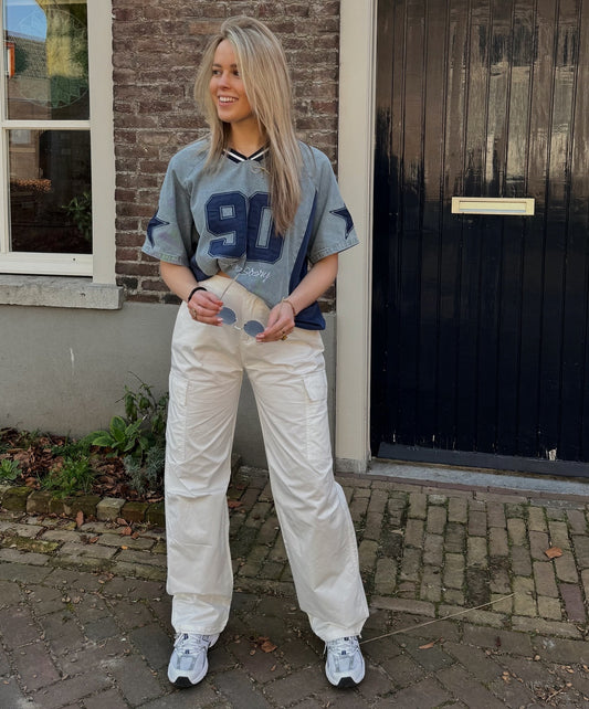 Lola cargo pants - wit