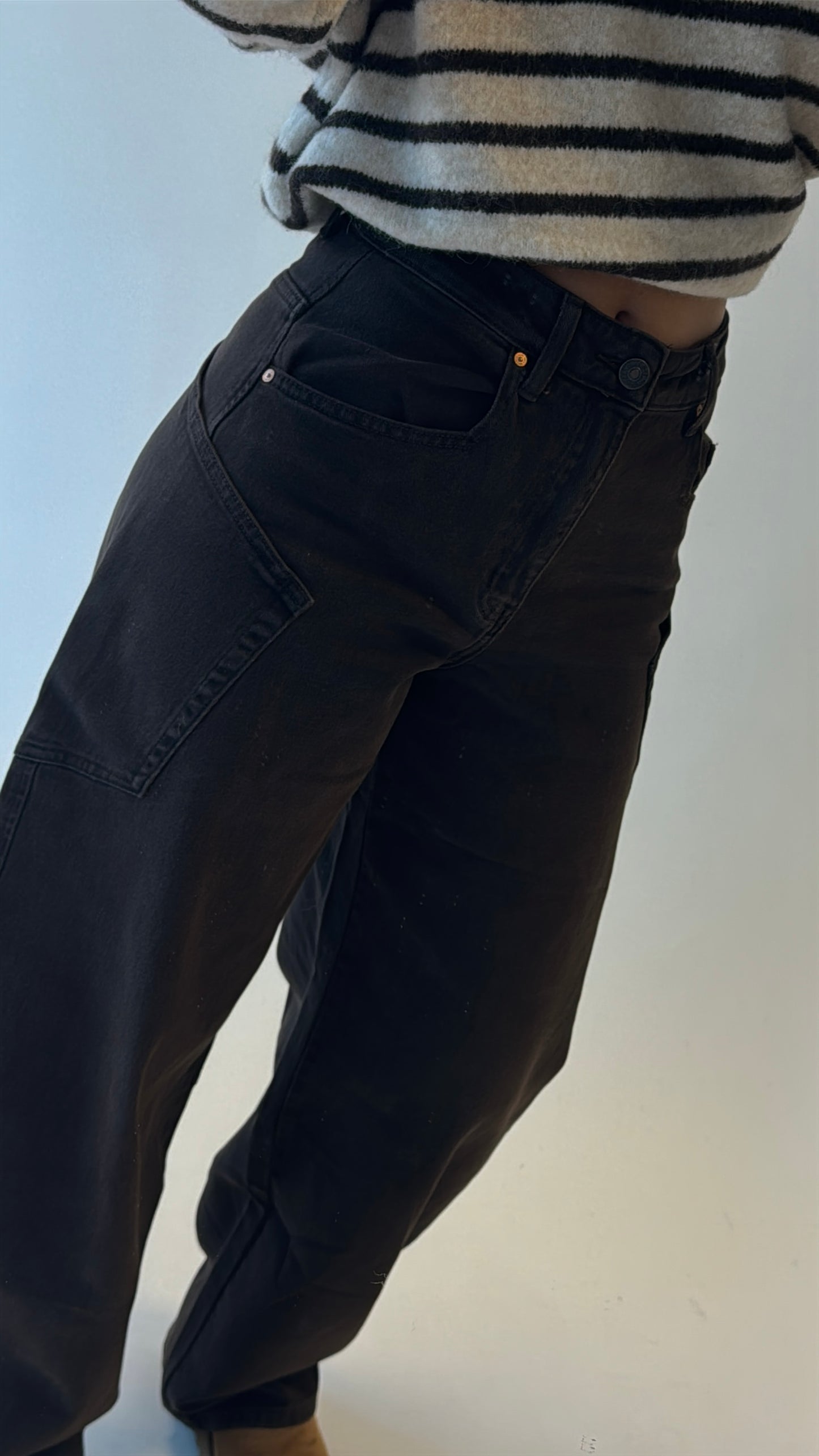 Cargo balloon jeans - Queenhearts bruin