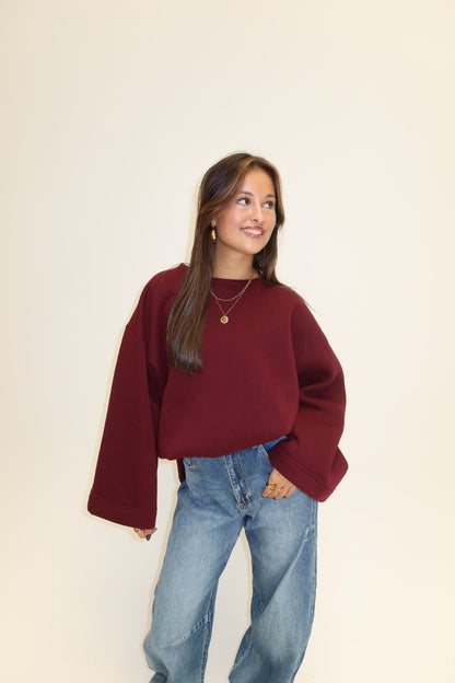 Pien sweater - burgundy