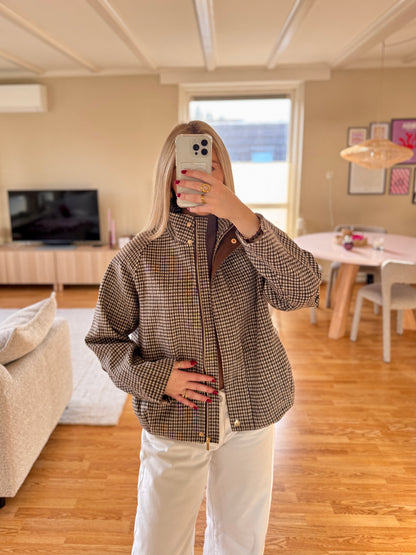 Sofia checkered jacket
