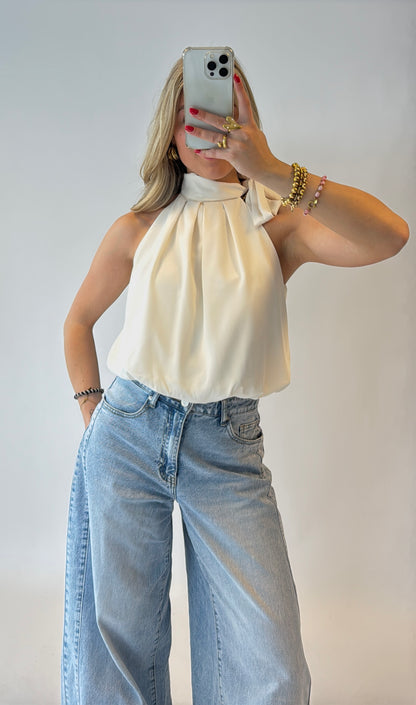 Serena top - offwhite