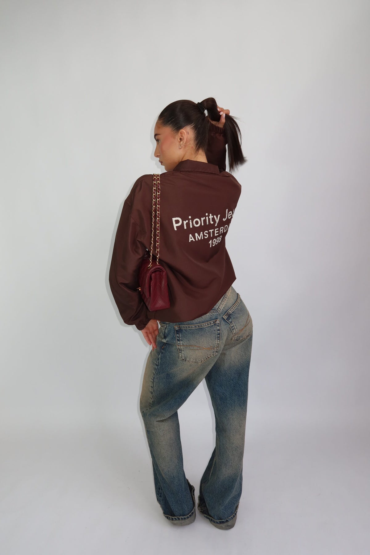Priority windjacket - bruin