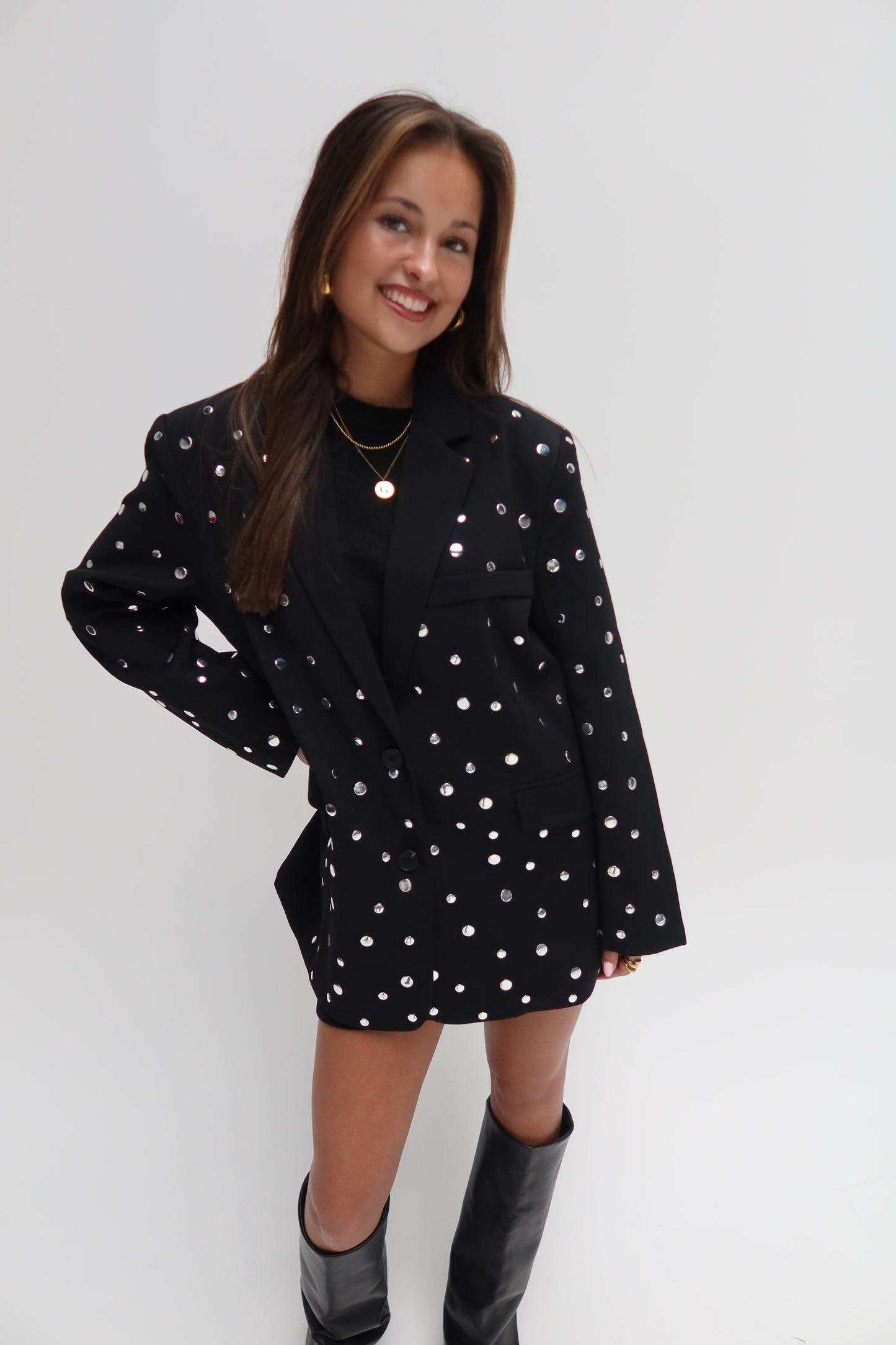 Madison blazer - zwart