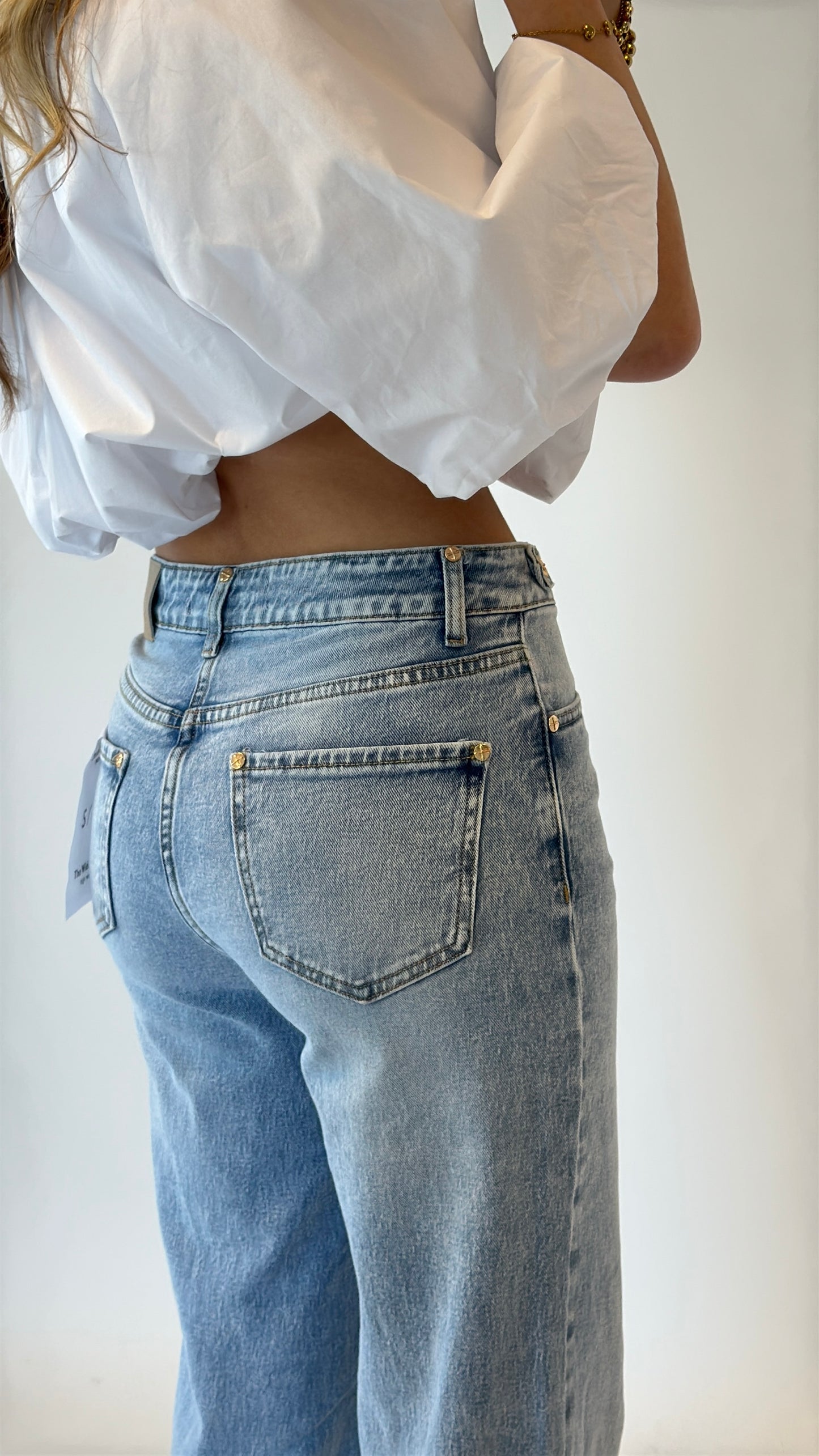 Noëlle wide leg jeans (Queenhearts)