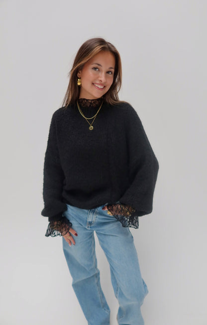 Ambika cozy knit - zwart