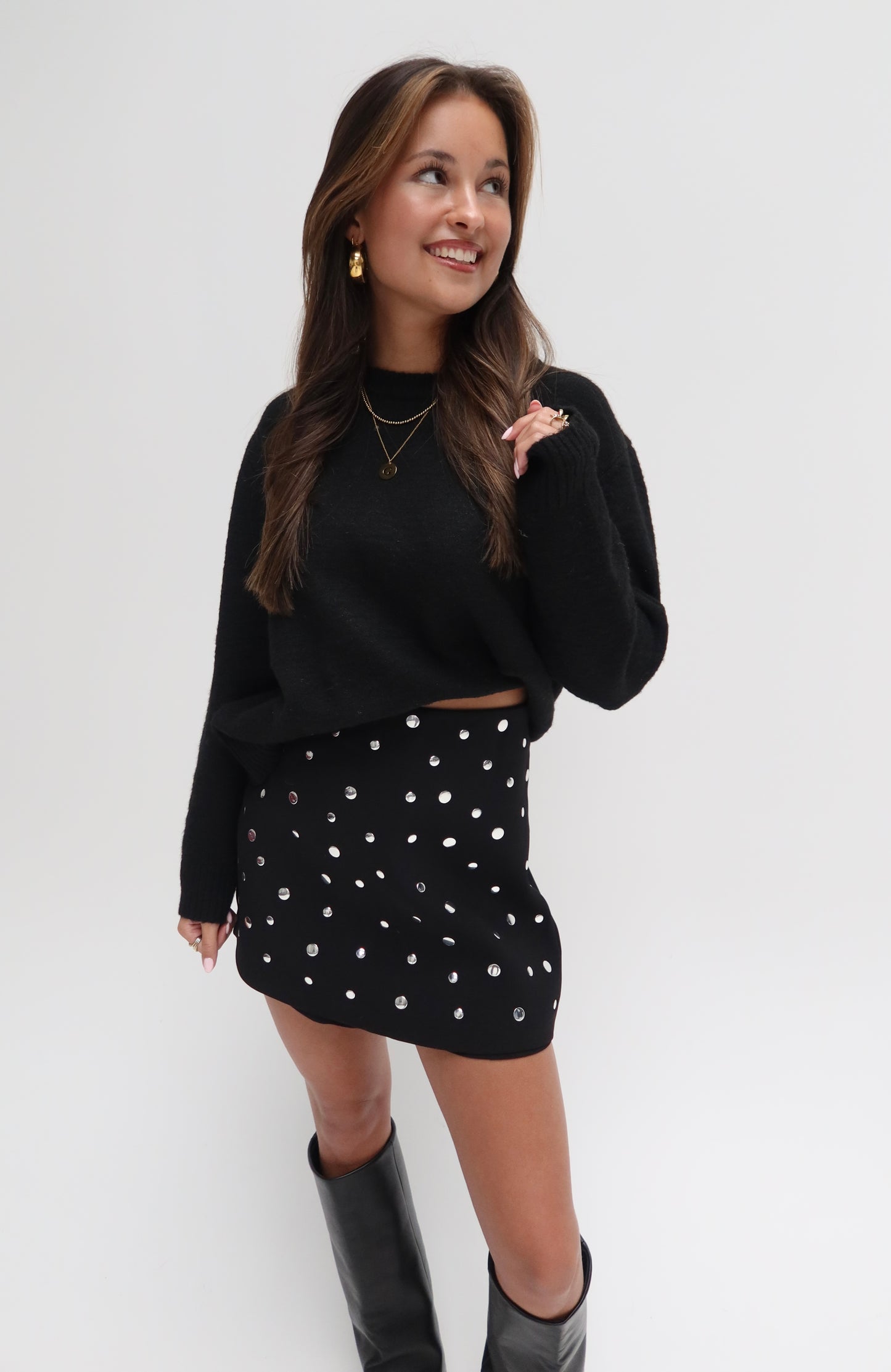 Madison skort - zwart