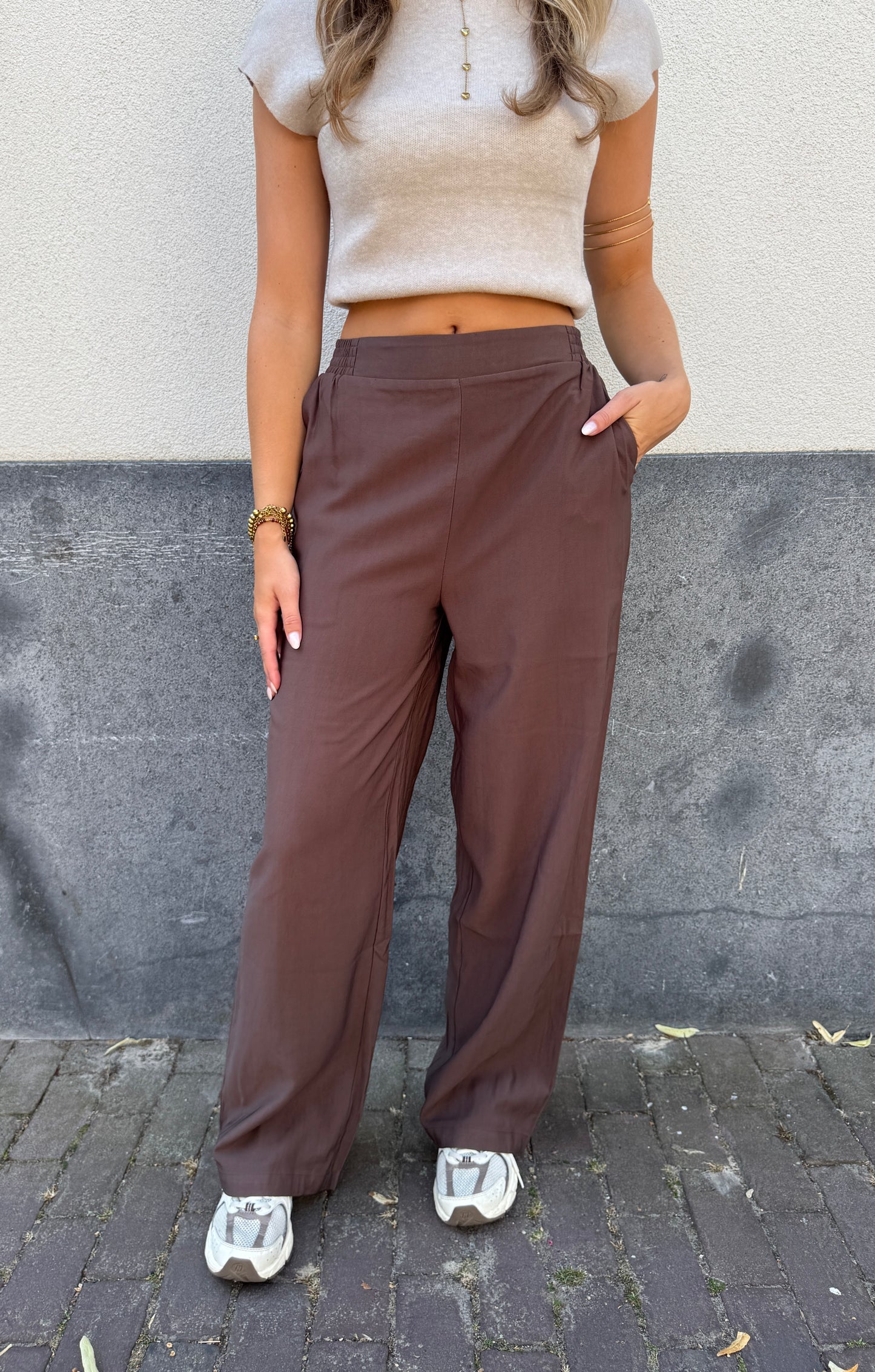 Lia pants - bruin