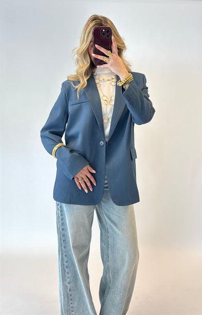 Bowie blazer - denimblue
