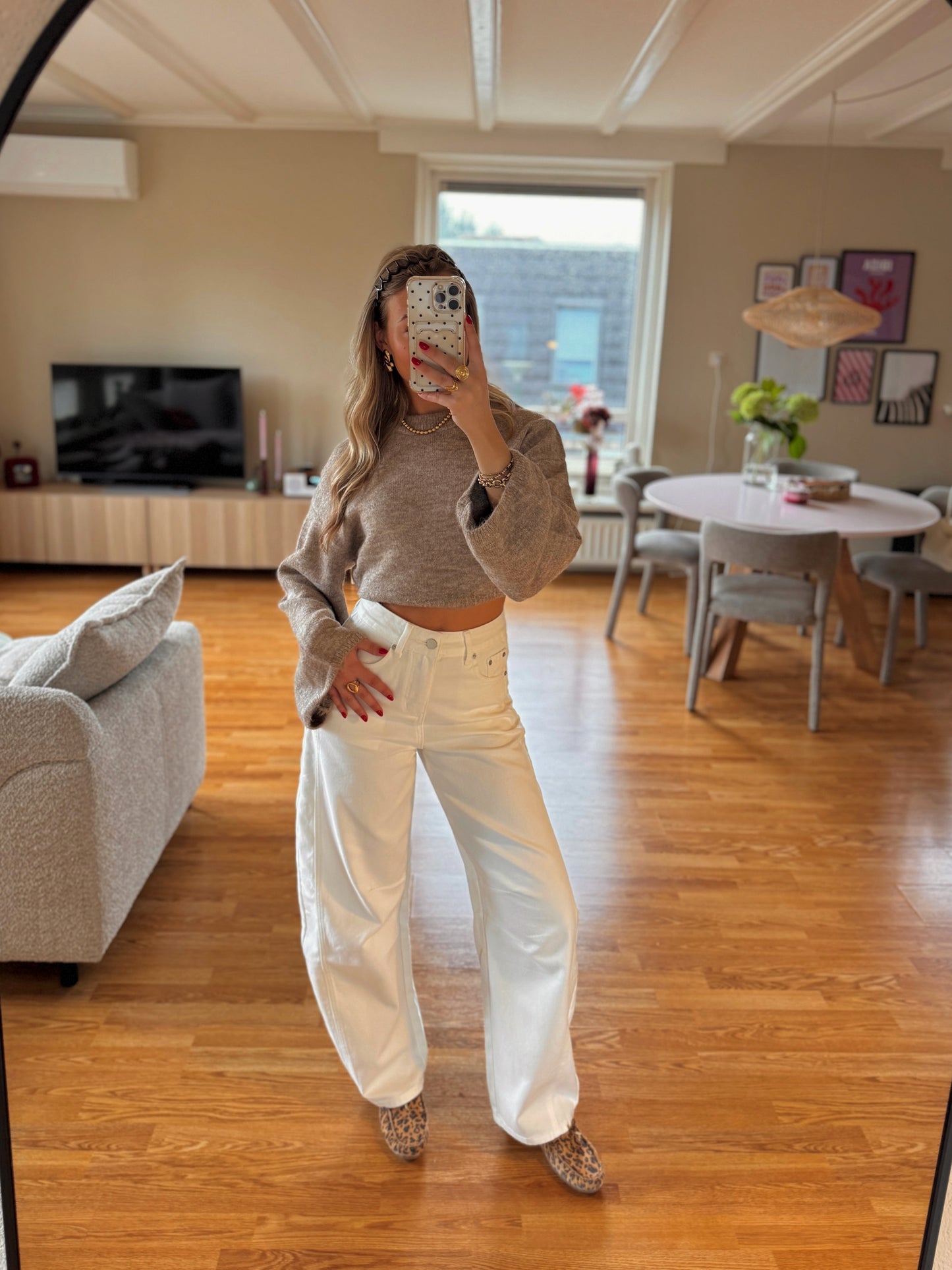 Hannah knit - taupe