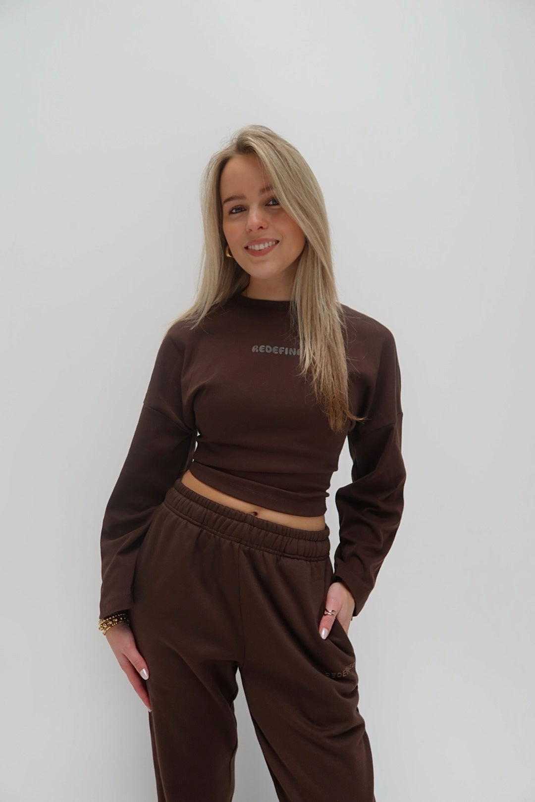 Redefined top - darkbrown