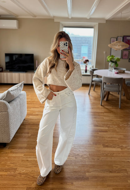 Chloe balloon jeans offwhite