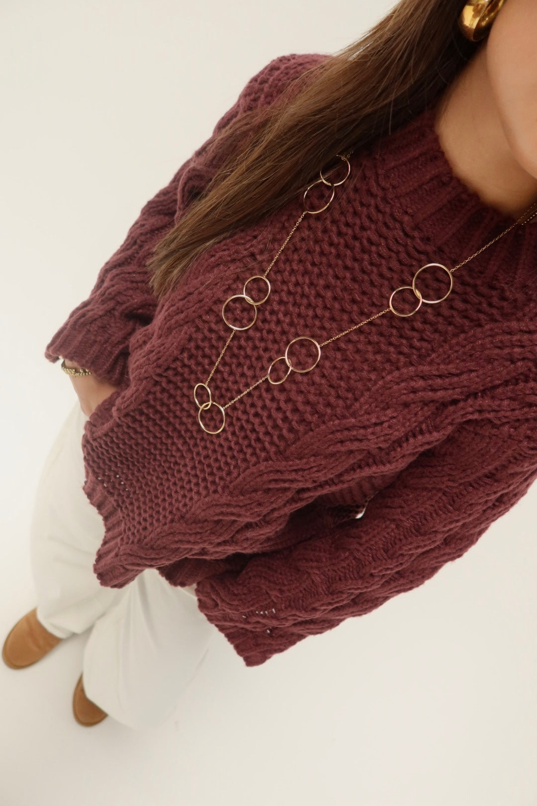 Long necklane - gold