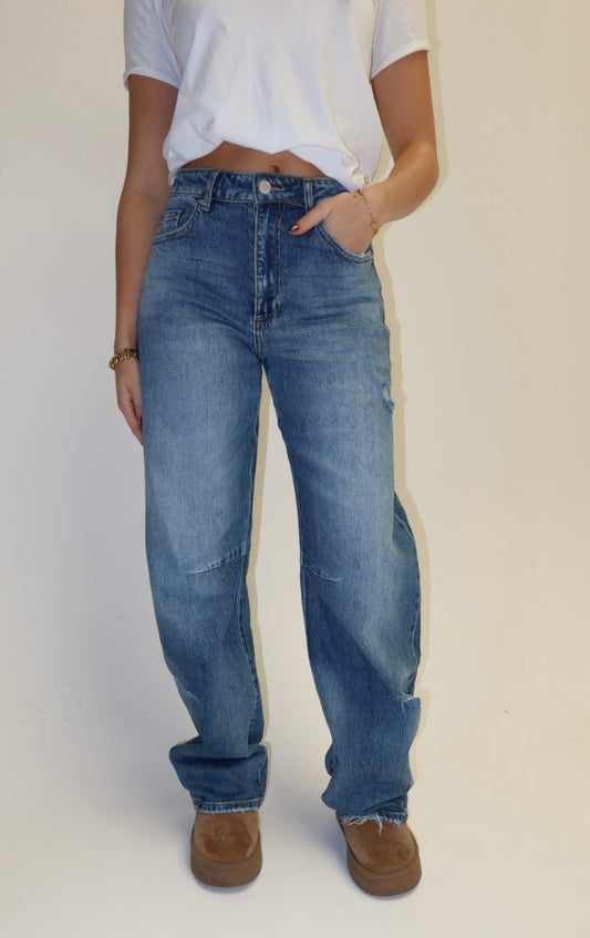 Effortless cool balloon jeans - Queenhearts