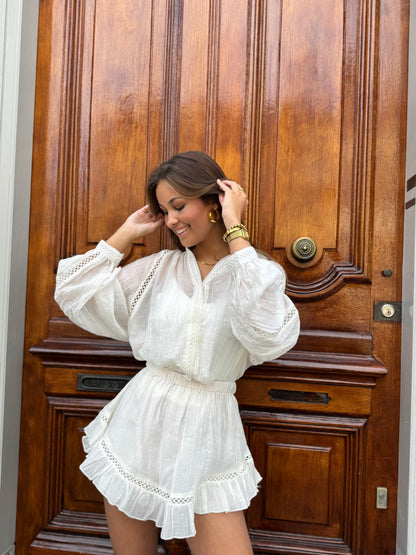 Selin skort - creme