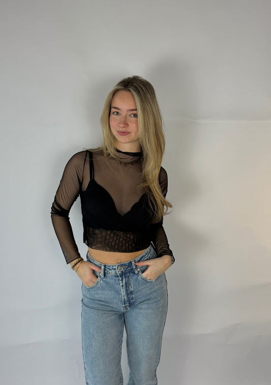 Anna mesh top