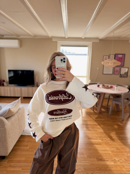 California longsleeved top - offwhite