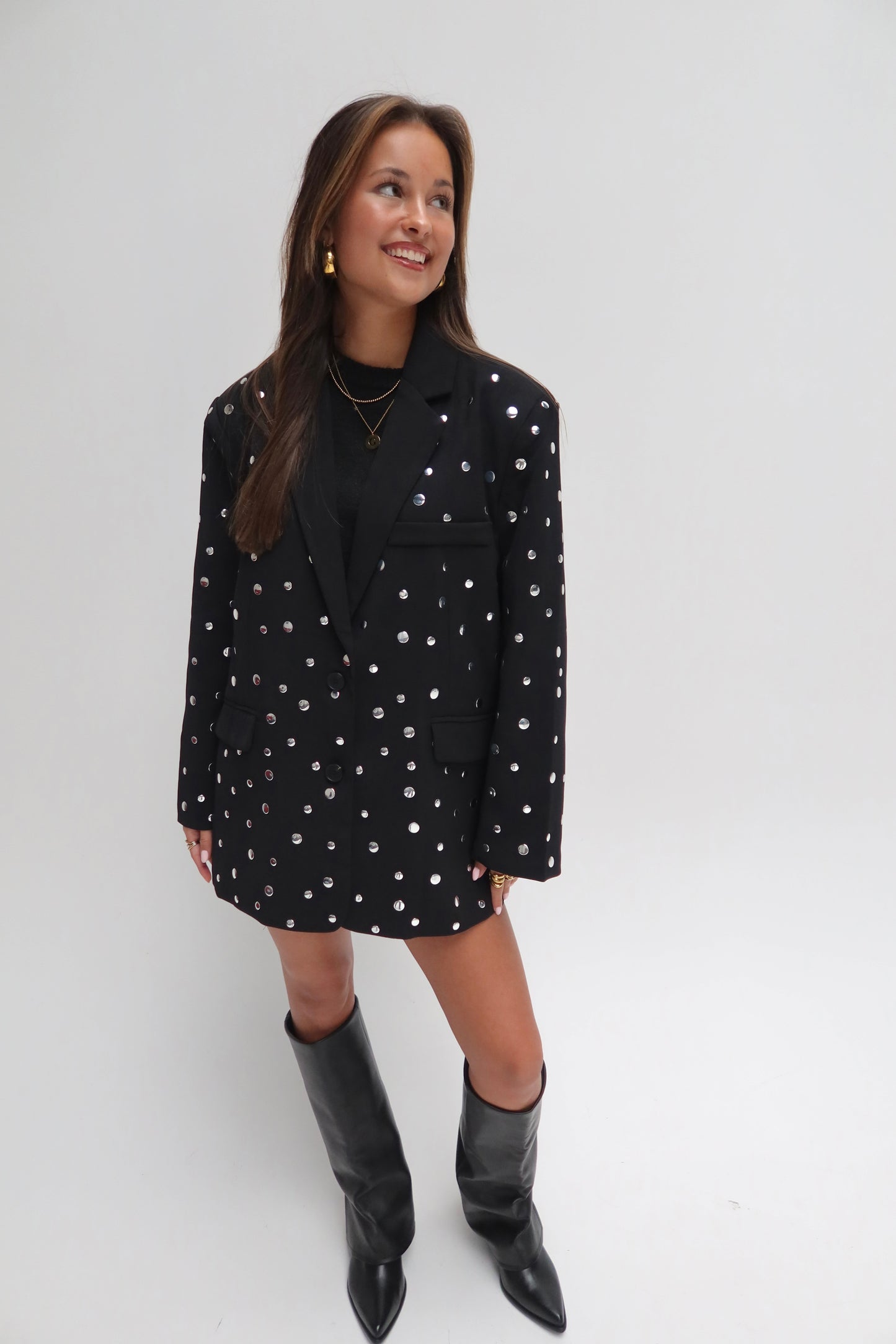 Madison blazer - zwart