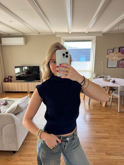 Lou top - navy