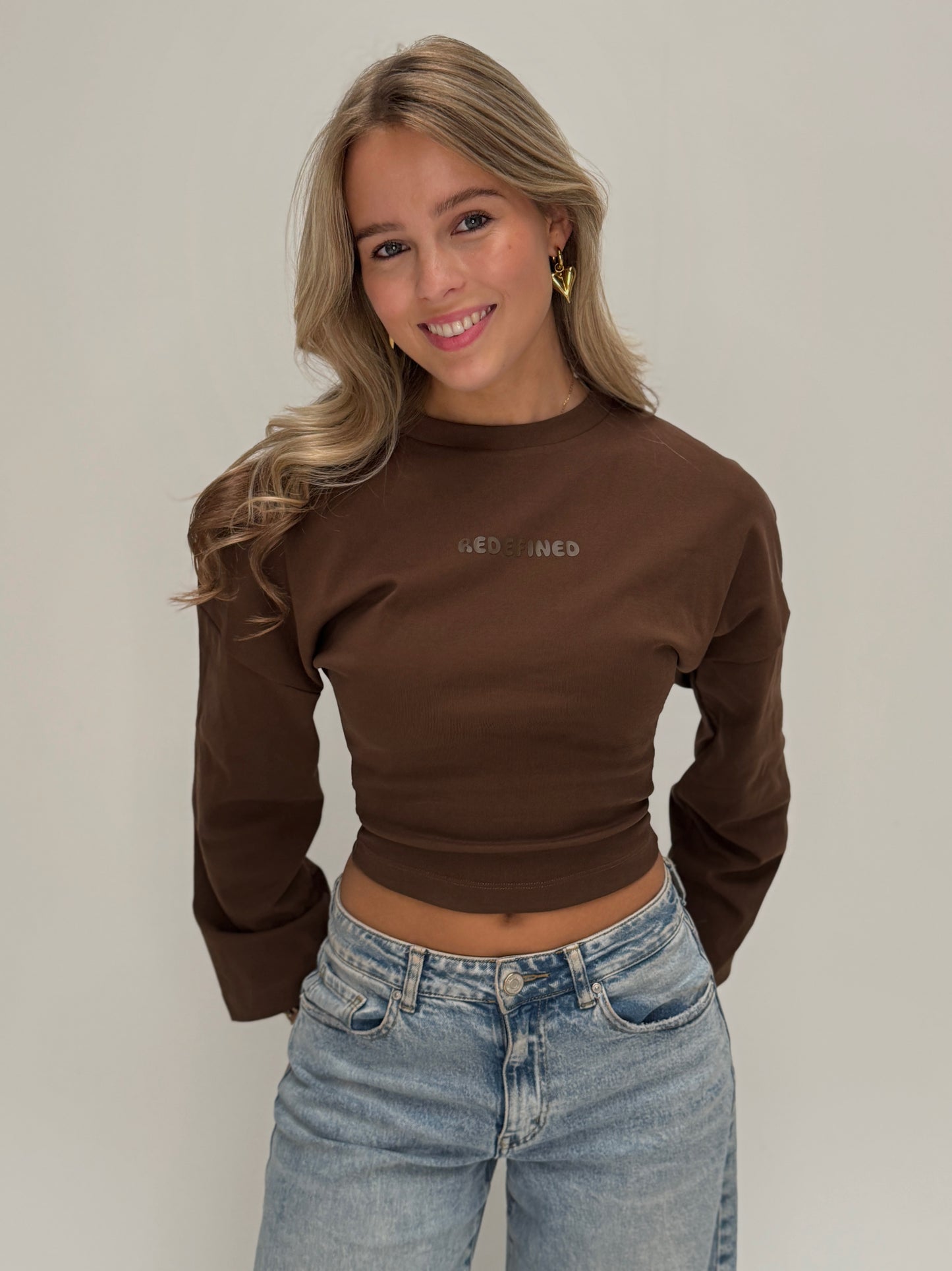 Redefined top longsleeved - bruin