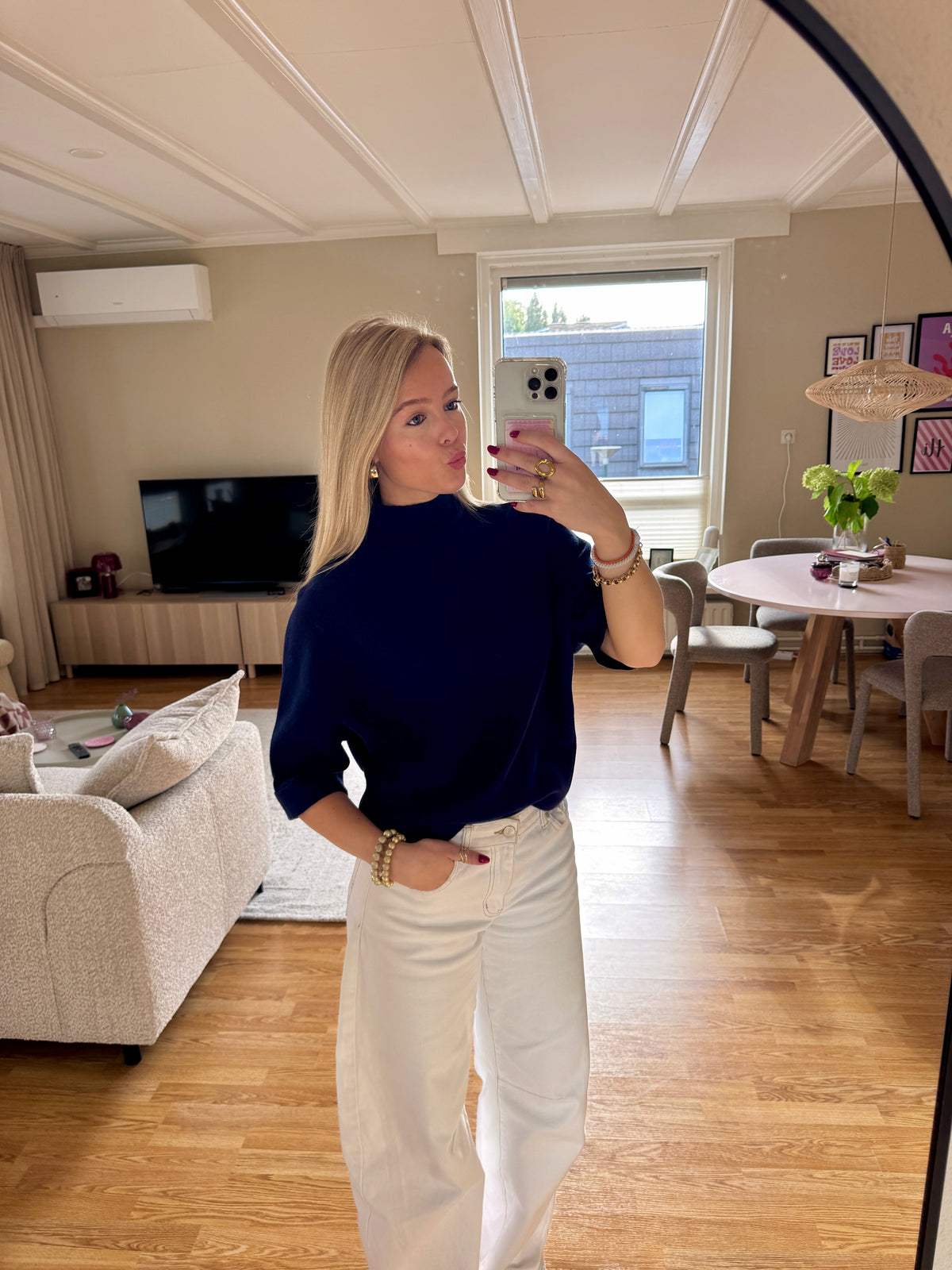 Mille top - Navy