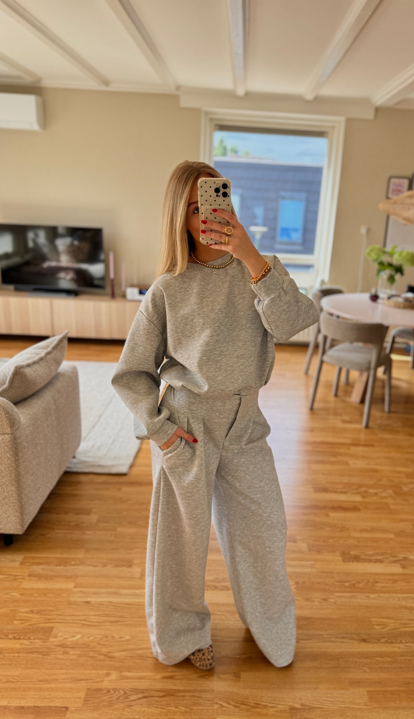 Comfy set - grijs