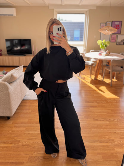 Cozy comfy set - zwart
