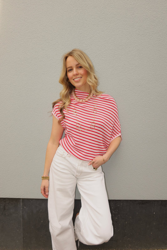 Vera striped top
