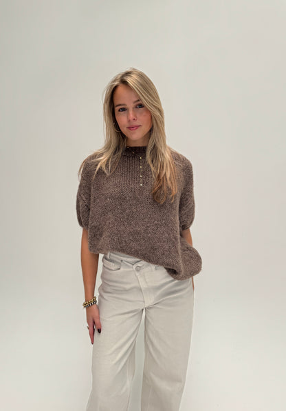 Emma knit - lichtbruin
