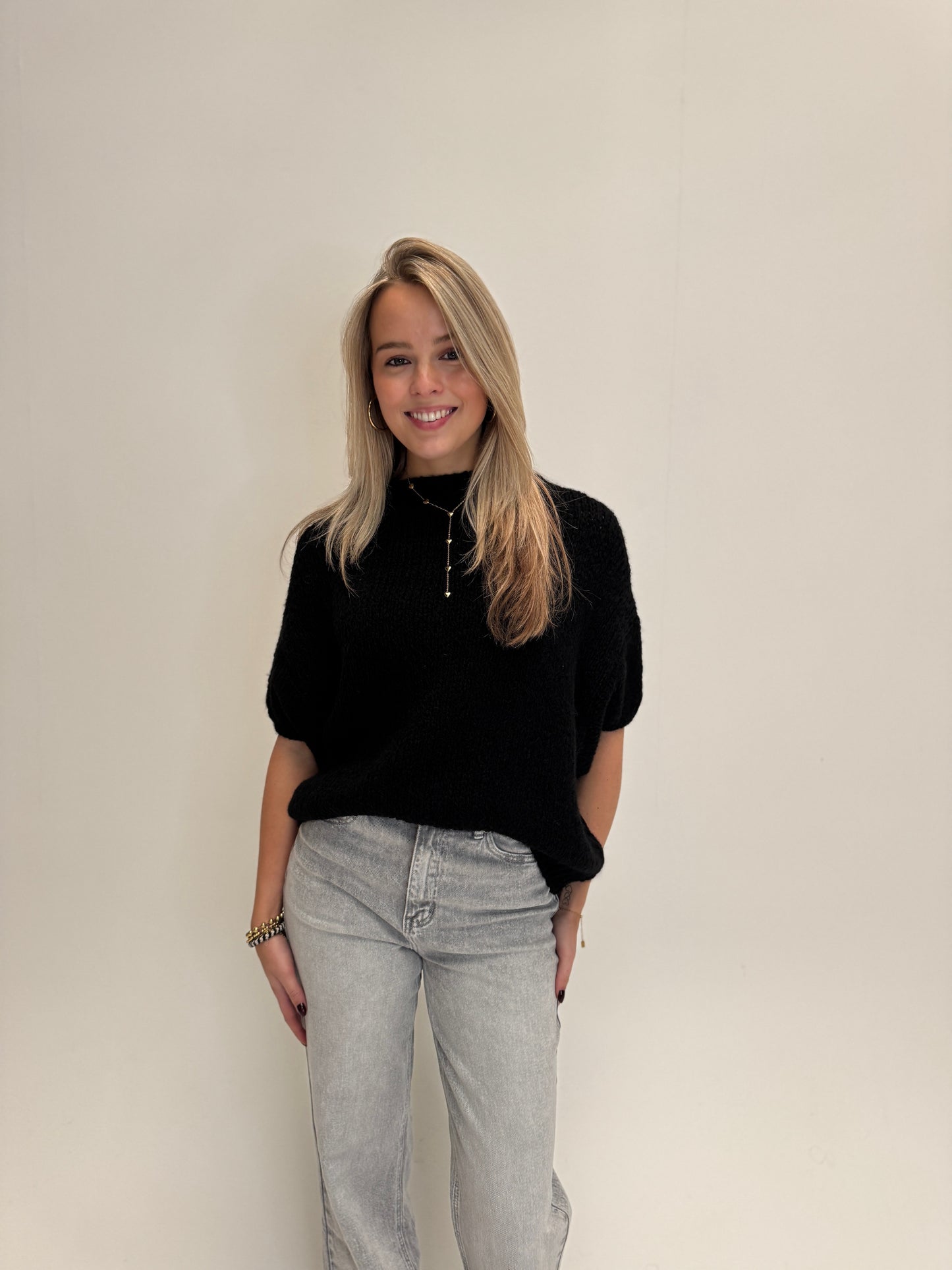 Emma knit - zwart