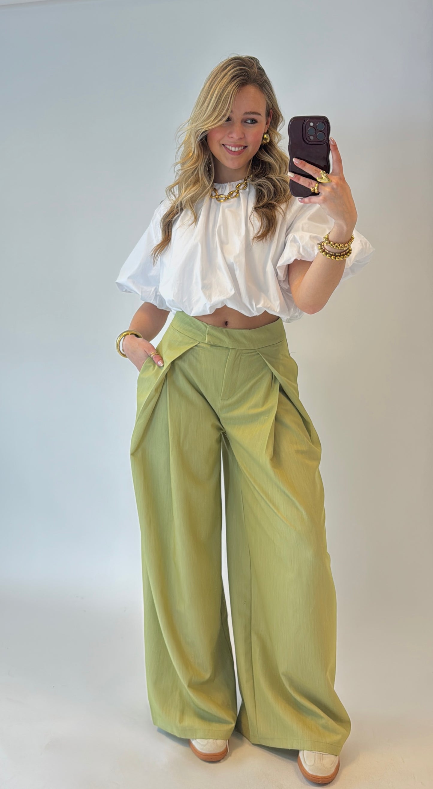 Lilian pantalon - groen