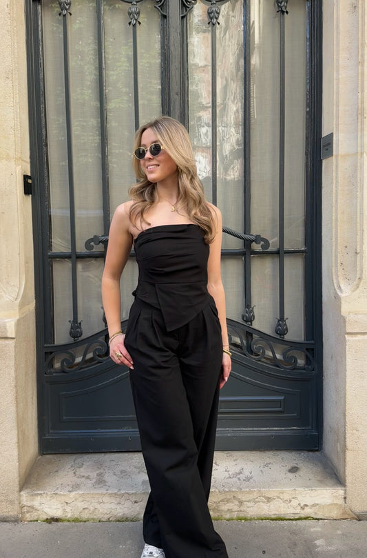 Molly top - zwart
