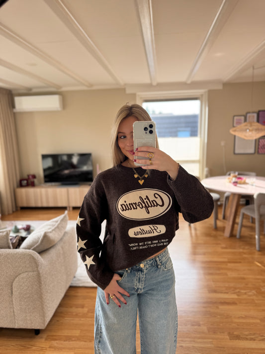 California knit - bruin