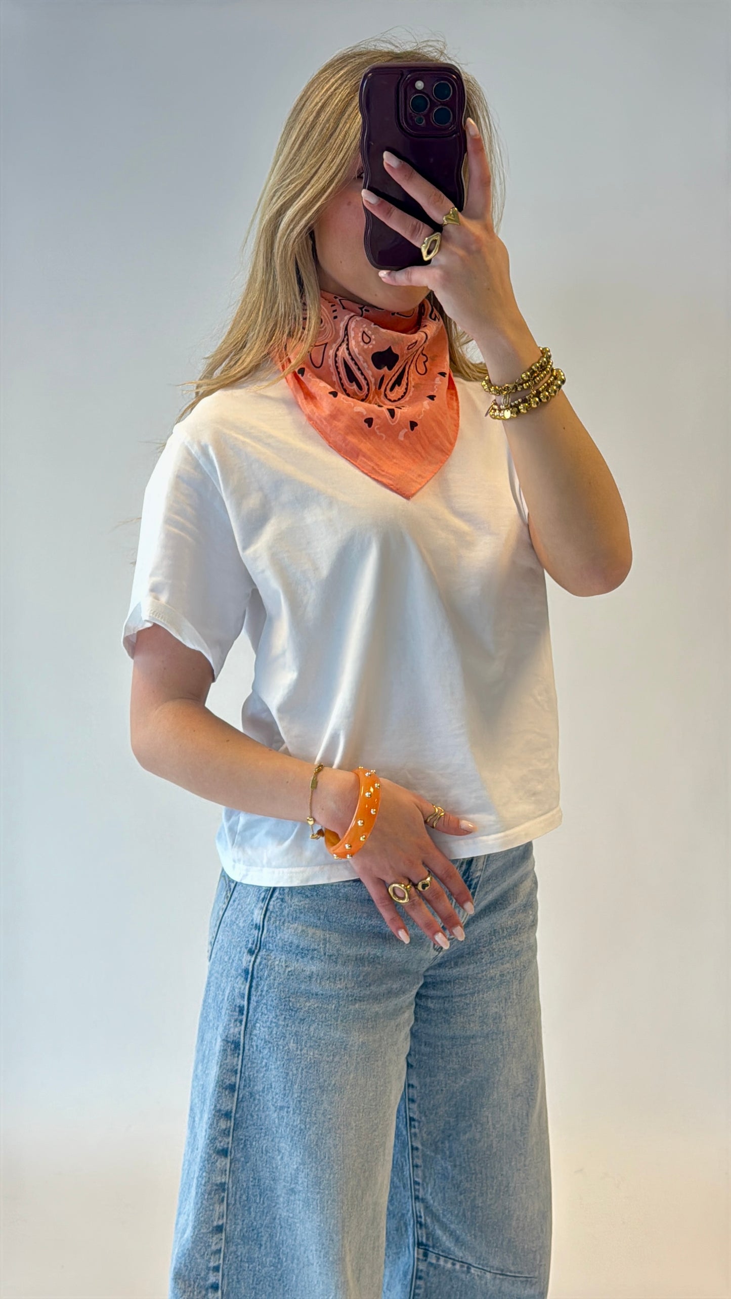 Megan scarf - oranje