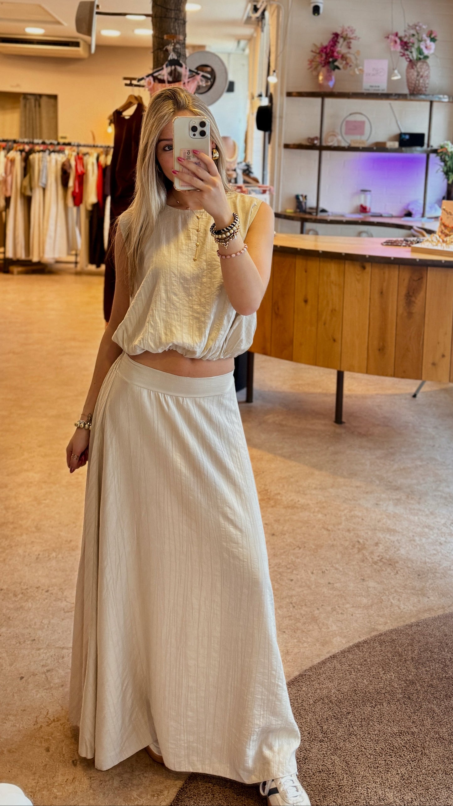 Lynn co-ord set - beige
