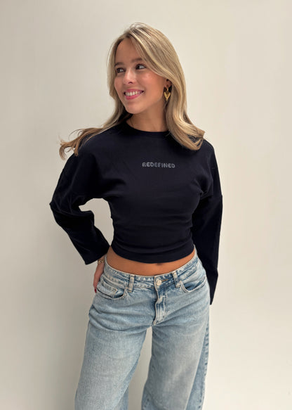 Redefined top longsleeved - navy