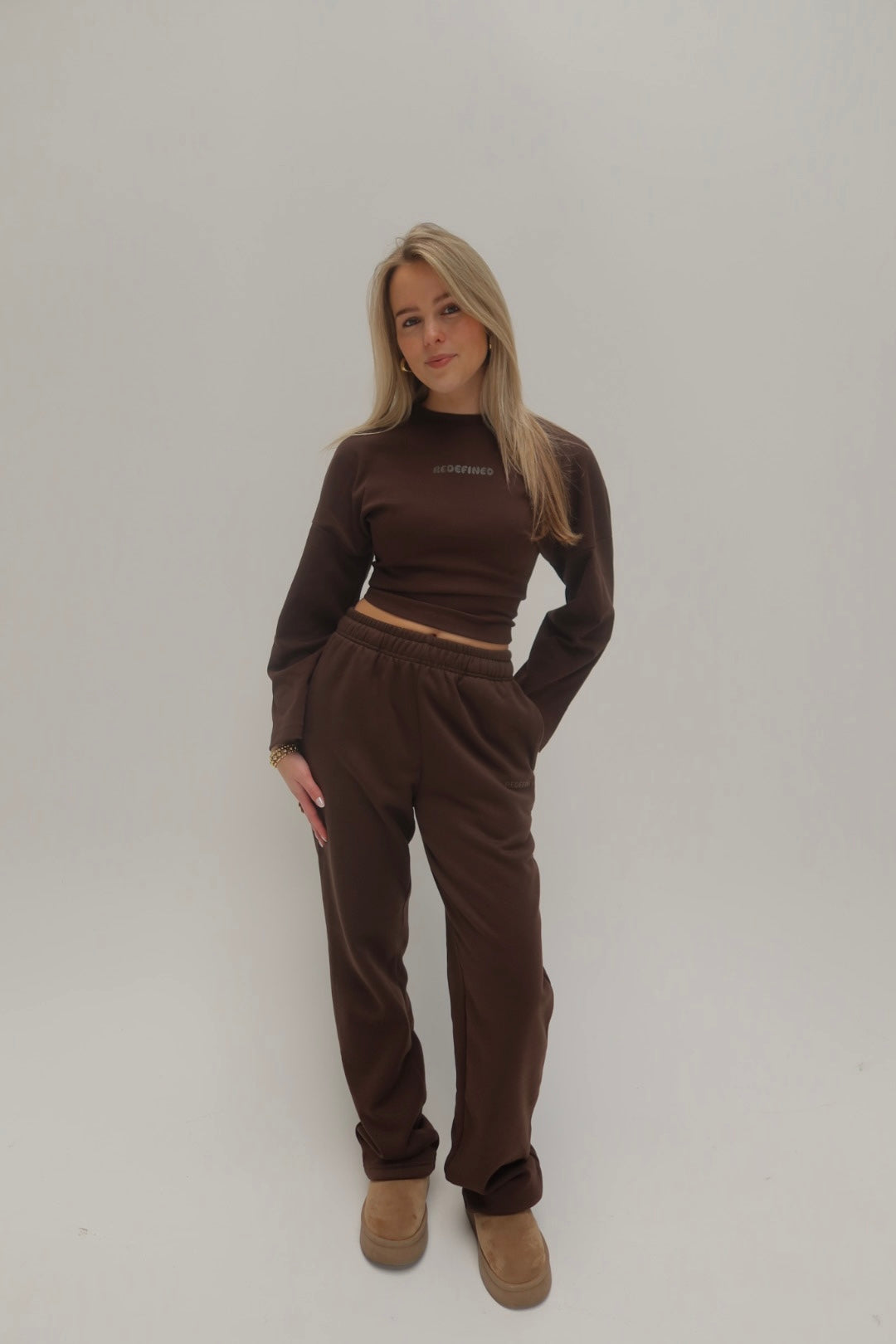 Redefined top - darkbrown