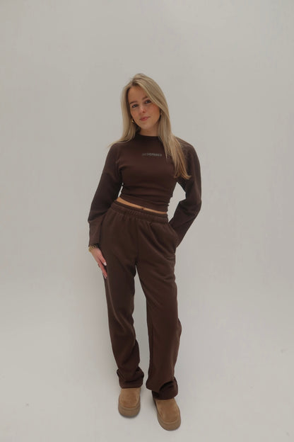 Redefined top - darkbrown