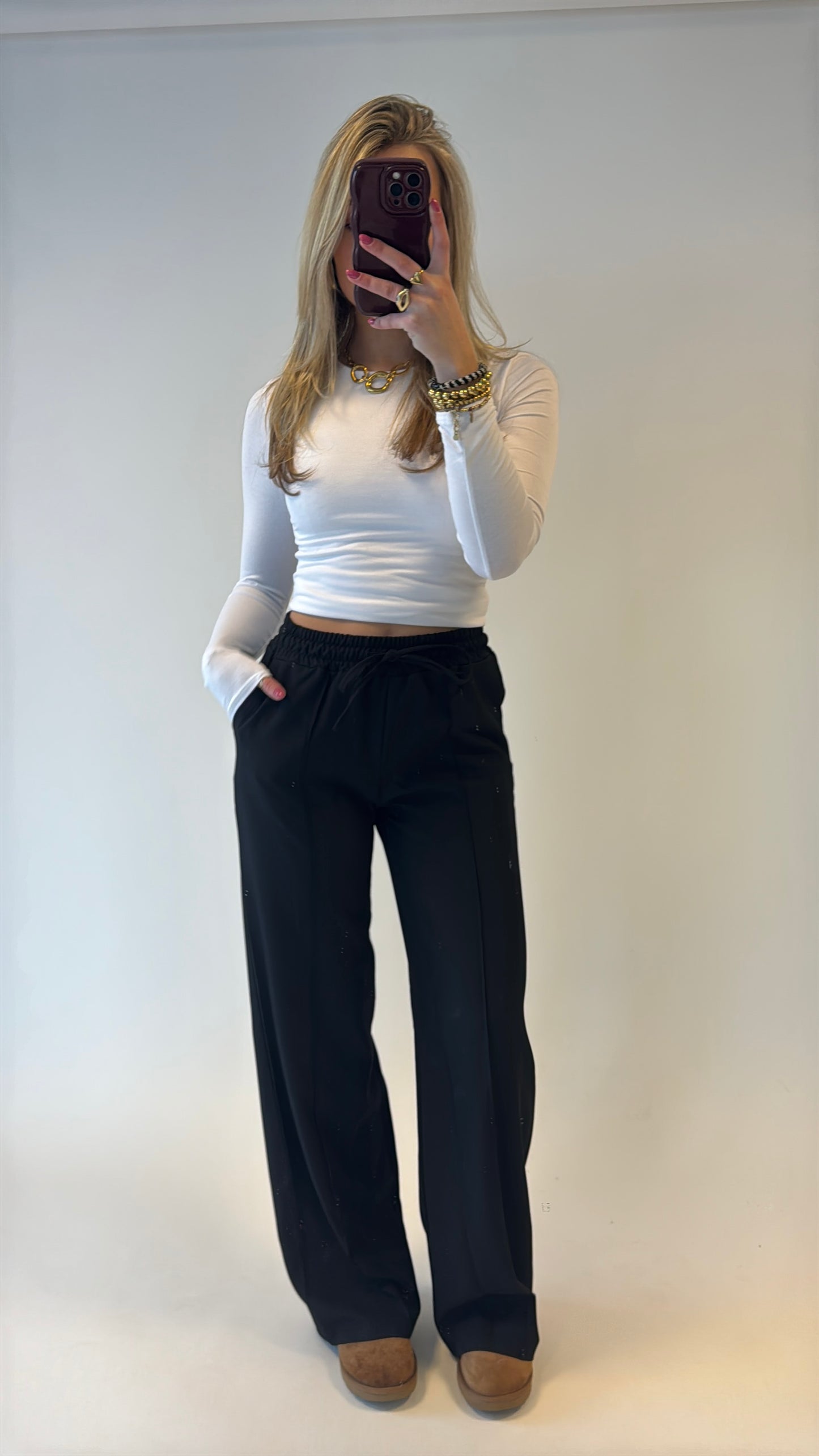 Lina pants - zwart