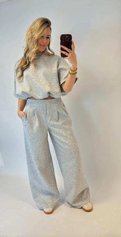 Millie comfy set - grijs