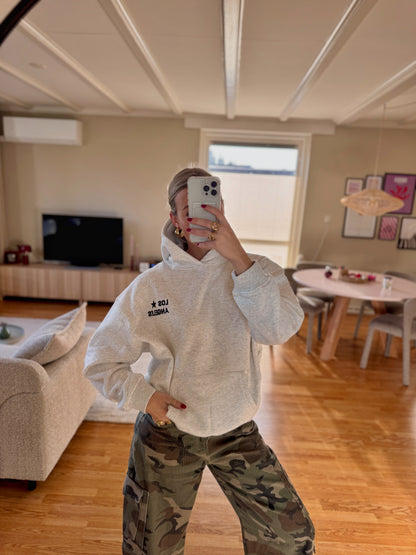 Los Angeles hoodie - grijs