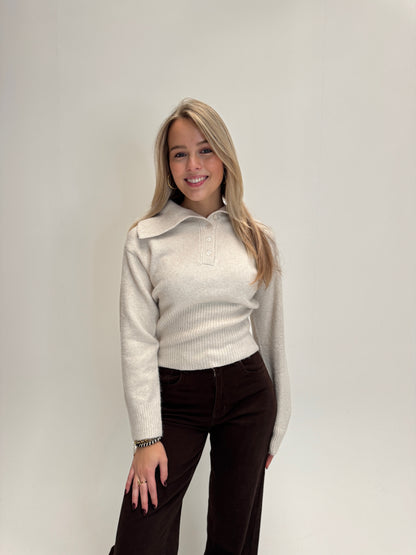 Hayley polo knit