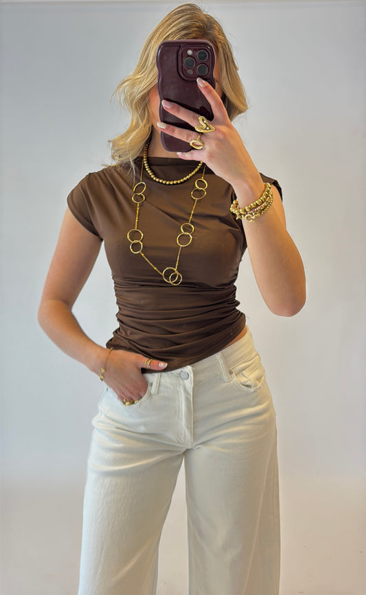 Nova top - bruin