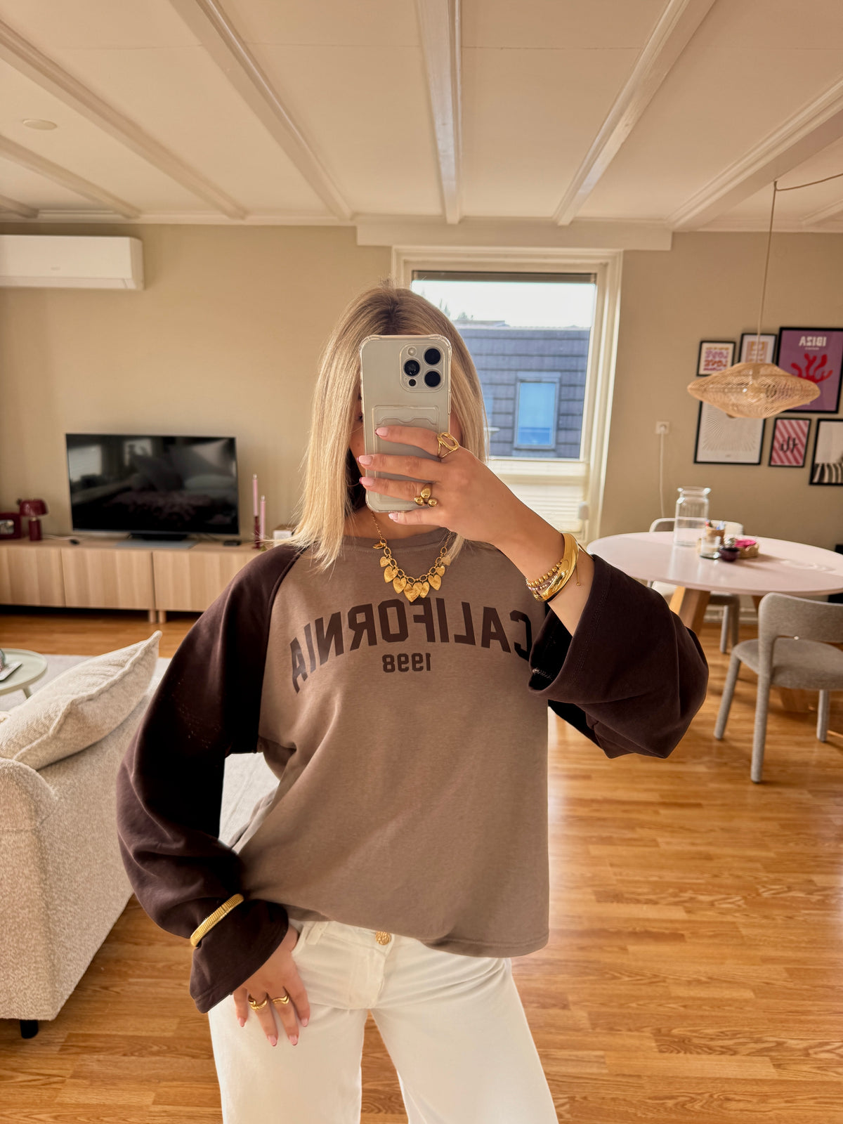 California longsleeved top - bruin
