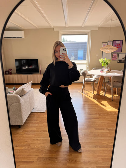 Cozy comfy set - zwart
