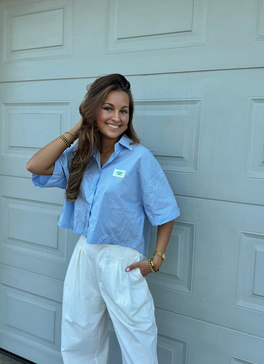 'Lovely' blouse - blauw